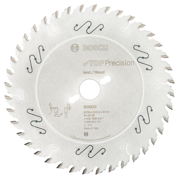 Bosch - Kreissägeblatt Top 2608642111 Precision Best for
