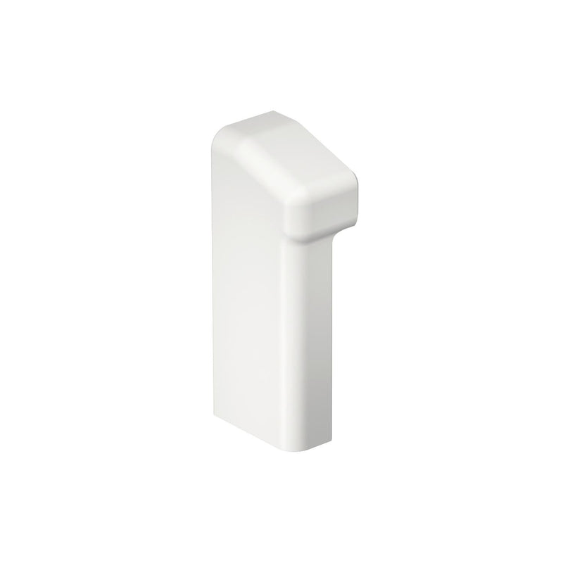 Rehau - Endstück für Sockelleistenkanal SL-T Endstück links SLT ESli2070 rws 20/70 rws − 10 Stück