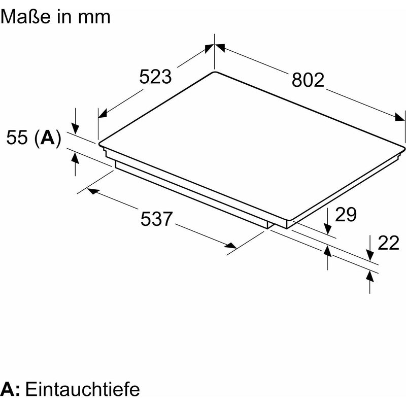 Bosch - Kochfeld EB-Autark-Kochfeld Indukt. PXE845HC1E Serie6,HomeConnect