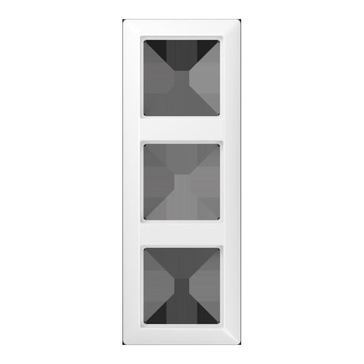 Jung - Abdeckrahmen Rahmen 3fach SPAS 583 WW waage/senkrecht