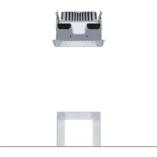 Zumtobel Group - Downlight/Strahler/Flutlicht LED - Einbauleuchte P - INFQ140H #60818568 2700 - 6500K
