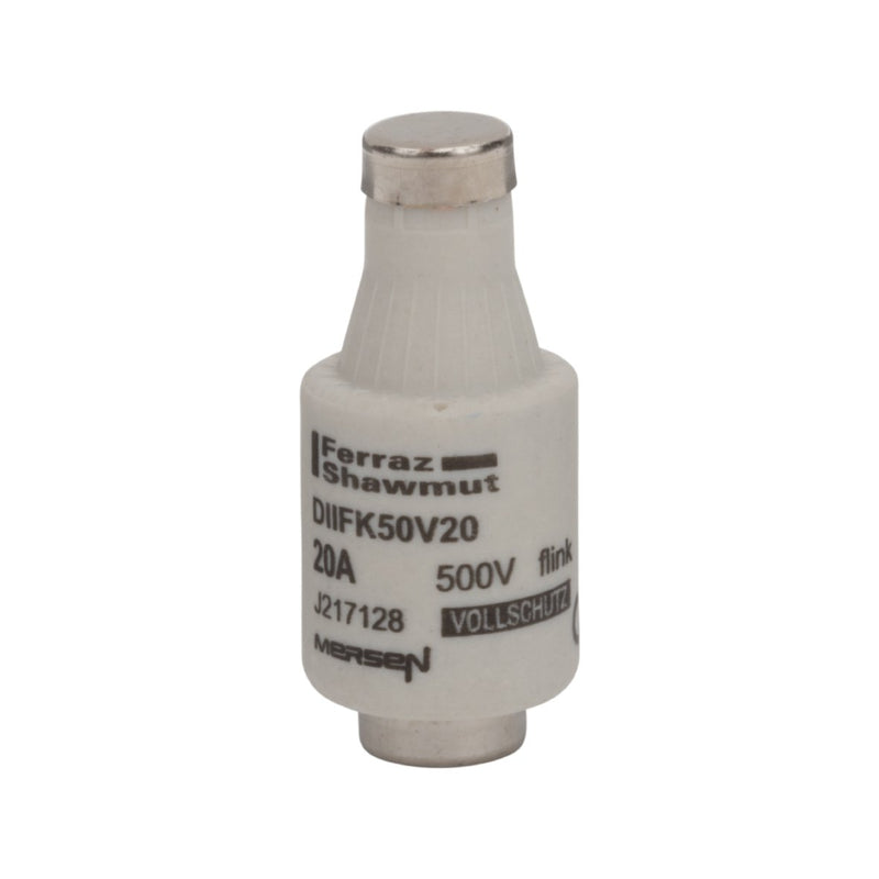 Mersen - D-Sicherungseinsatz DIIFK50V20 DII flink 20A/500V − 25 Stück