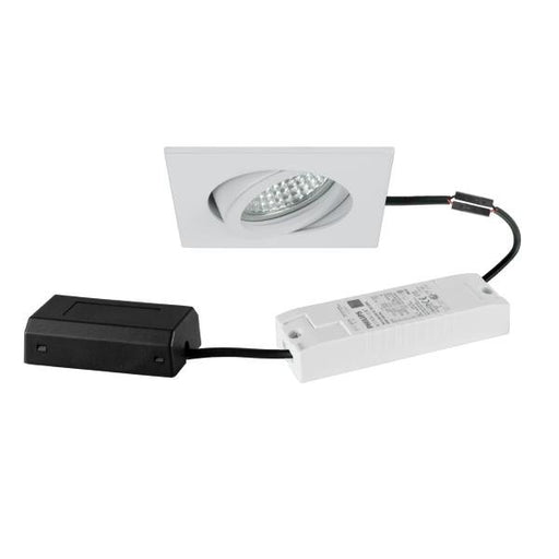 Brumberg Leuchten - Downlight/Strahler/Flutlicht LED-Einbaustrahler 230V 41444173 38Gr., 3000K, quadr