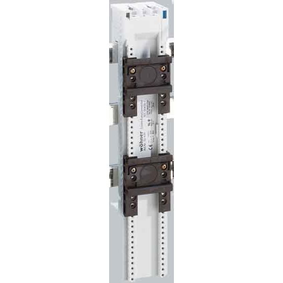 Wöhner - Sammelschienen-Adapter Sammelschienenadapter 32436 25A,2 Tragschienen