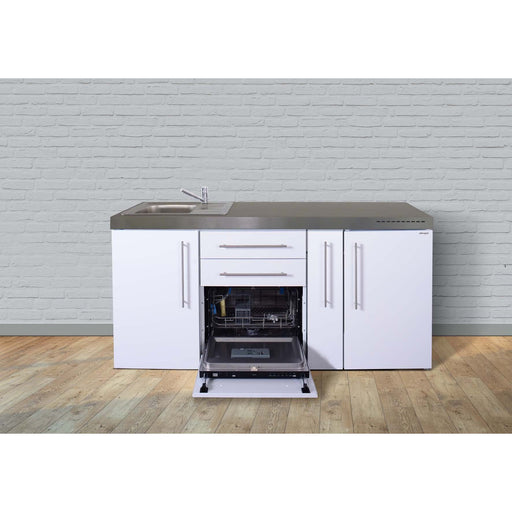 Stengel - Mini-Küche Miniküche Premiumline MPGS180AGSBli weiß