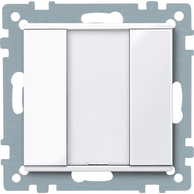 Merten - Bussystem-Tastsensor Taster 1f. plus aws/gl 617125