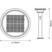 Ledvance - Decken-/Wandleuchte LED-Solarleuchte ENDURA#4058075392748