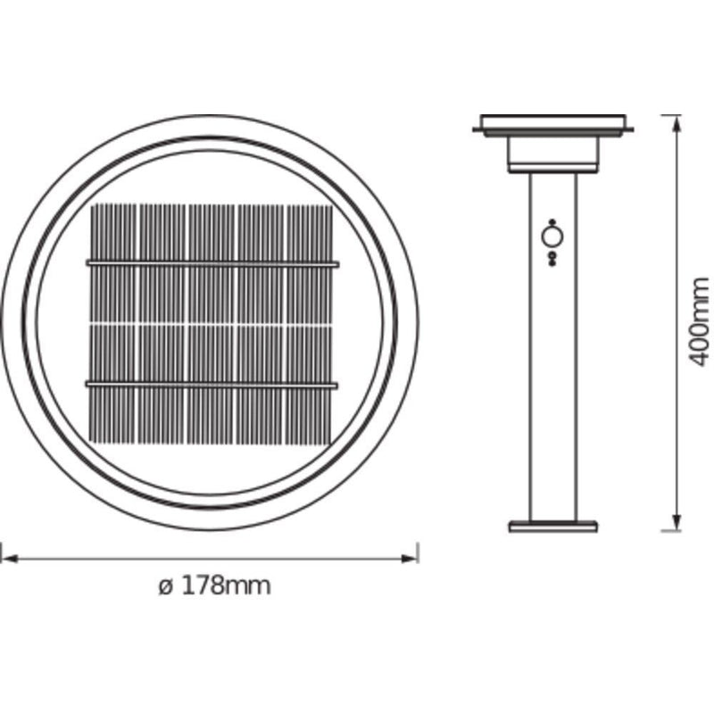 Ledvance - Decken-/Wandleuchte LED-Solarleuchte ENDURA#4058075392748