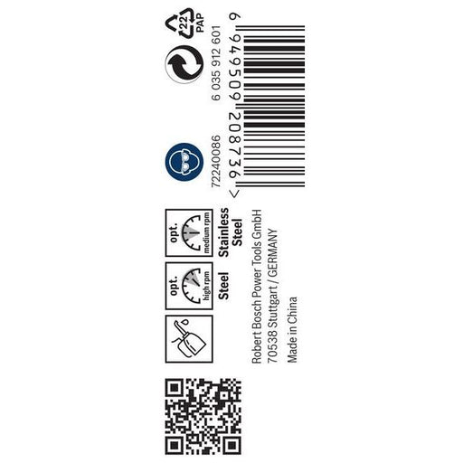 Bosch - Bohrer PRO Stainless Steel HSS-Co 2608588089 Spiralbohrer 3,4 x