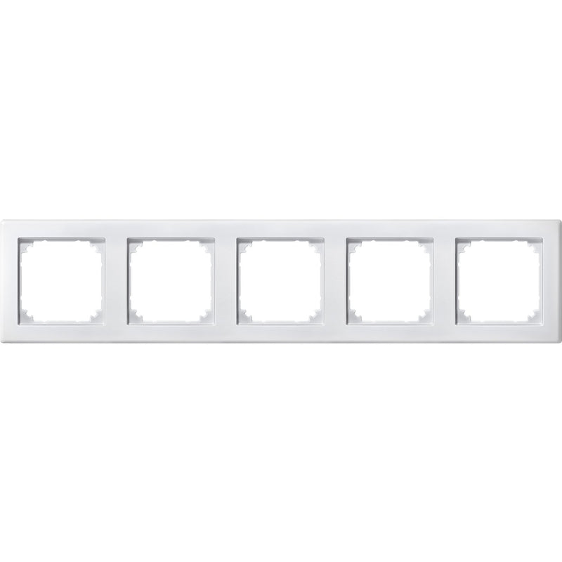 Merten - Abdeckrahmen Rahmen 5f.pws 484519 waage/senkrecht