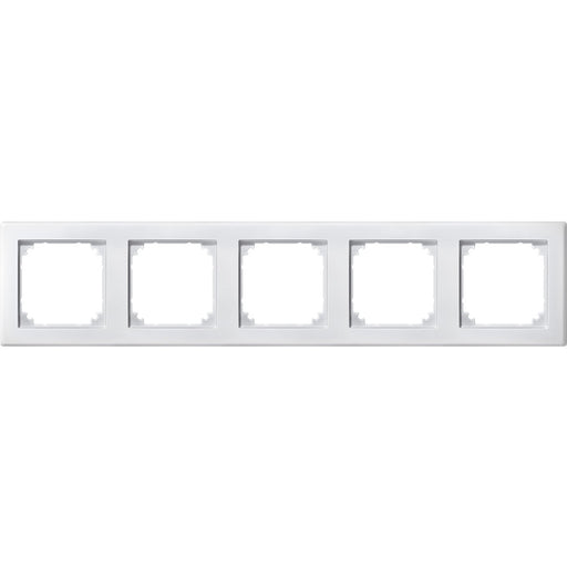 Merten - Abdeckrahmen Rahmen 5f.pws 484519 waage/senkrecht