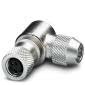 Phoenix Contact - Rundsteckverbinder, feldkonfektionierbar (Industriesteckverbinder) Steckverbinder SACC-M 8FR-4CON-SH 4-polig Bu/gew M8