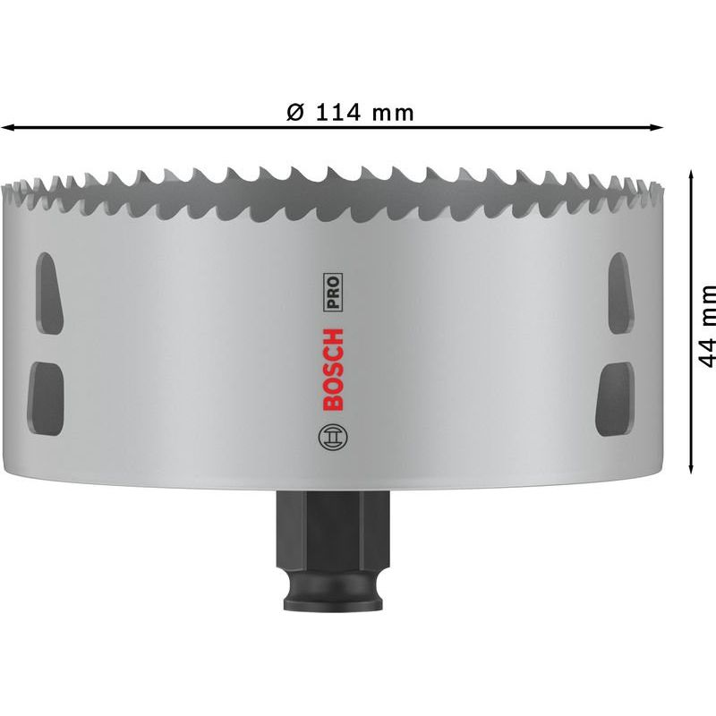Bosch - Lochsäge PRO Multi Material PC Plus 2608594414 Lochsäge, 114 mm