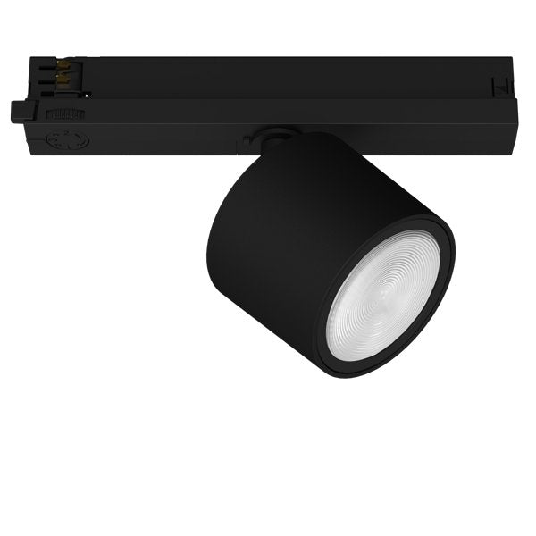 LTS Licht&Leuchten - Downlight/Strahler/Flutlicht LED-Stromschienenstrahler ORYOT201927L06D.STsw 927, DALI, schwarz