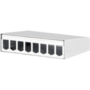 Metz Connect - Frontpanel/Patchpanel leer (Schaltschrank) AP-Gehäuse leer 130861-0802-E E-DATmodul 8er rws − 1 Stück