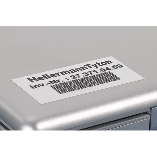 HellermannTyton - Kennzeichnungsmaterial Etiketten TAG15LA4-1103-SR 25,4x12,7mm