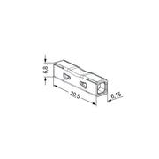 WAGO - Steckklemme Durchgangsverbinder 2773-2401 zum Stecken − 100 Stück