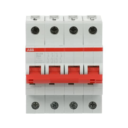 ABB Stotz S&J - Schalter für Reiheneinbau Lasttrennschalter SD204/25 4-polig, 25A
