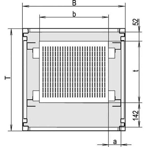 Schroff - Komponente für den Ausbau (Schaltschrank) 19" Fachboden 21127191