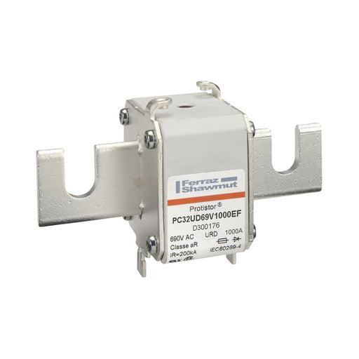Mersen - HRC-Sicherung Sicherungseinsatz aR PC32UD69V1000EF Gr.32 AC690V 1000A − 3 Stück