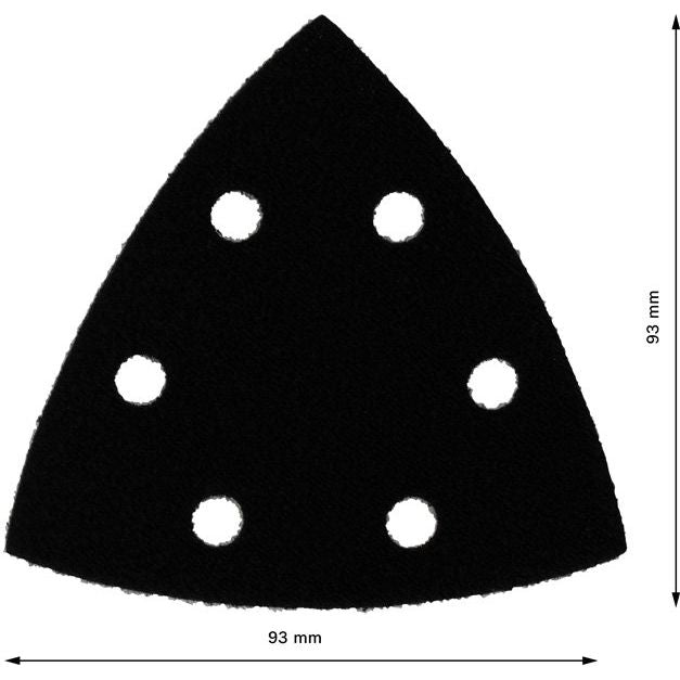 Bosch - Stützteller für Schleifwerkzeug Schleiftellerschoner, 2608000811 93 x 93 mm, 2x