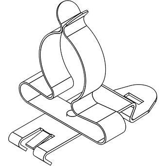 Icotek - Schirmanschlussklemme Schirmklammer SF/SKL 22-30 − 10 Stück