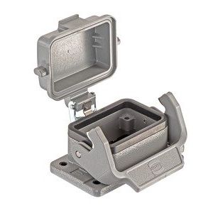 Harting - Gehäuse für Rechtecksteckverbinder Anbaugehäuse 09300061306 Han 6B-AGG-LB