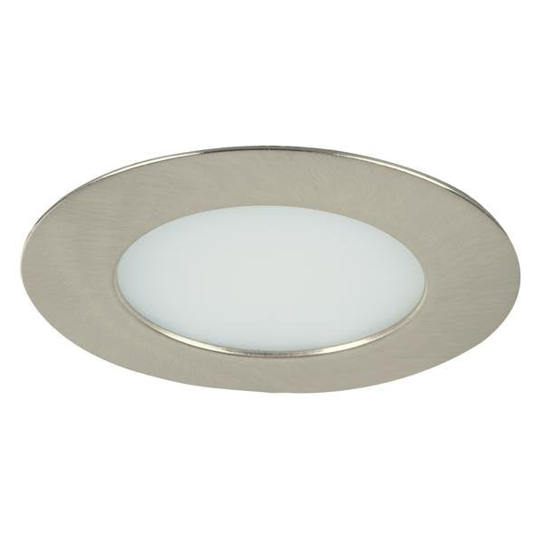 Brumberg Leuchten - Downlight/Strahler/Flutlicht LED-Einbauleuchte 12V DC 12129153 3000K, nickel