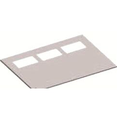 Striebel&amp;John - Dach-/Bodenelement (Gehäuse/Schaltschrank) Deckblech RD34F1 m.1-Flanschr. B3/T4 − 1 Stück by Striebel&amp;John
