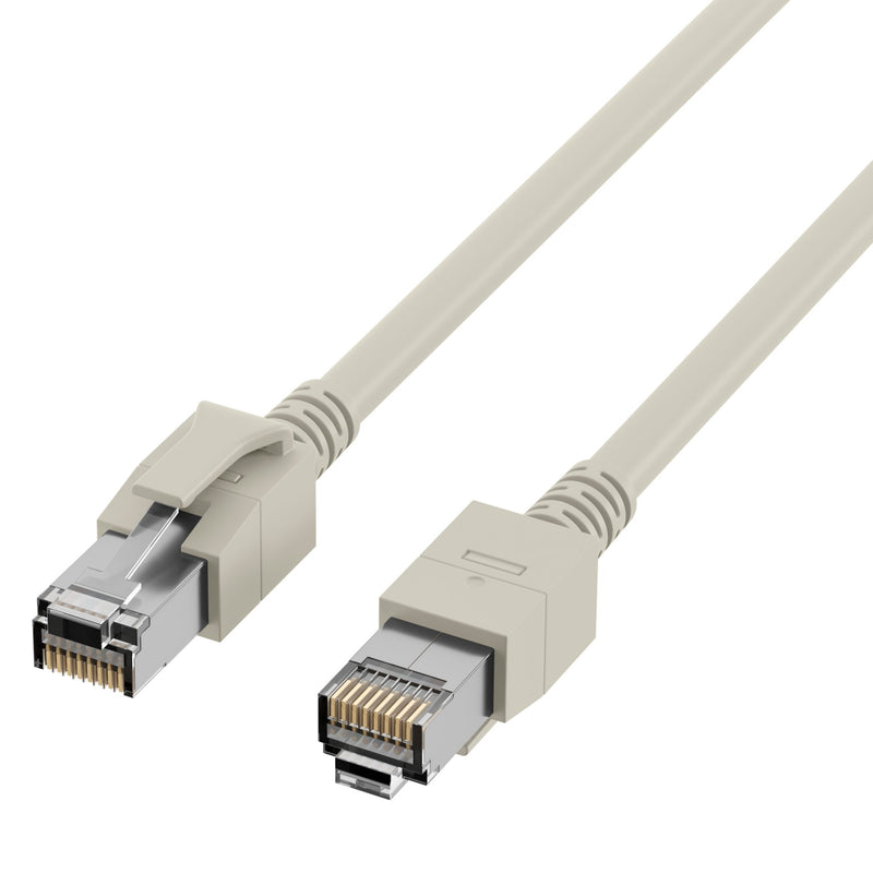 EFB-Elektronik - Patchkabel Kupfer MMC Patchkabel Cat.6a DCK1001GR.0,5 S/FTP, 0,5m, grau