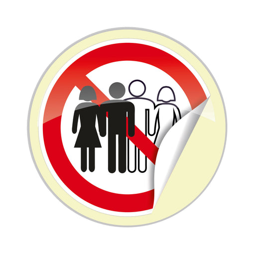 Cimco Werkzeuge - Warn-/Hinweisschild Verbotsschild 182828 Verb.Personengruppen