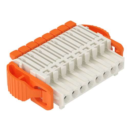 WAGO - Kabelsteckverbinder für Leiterplattensteckverbinder 1-Leiter-Federleiste,Hebel 2734-1108/038-000 PushinCAGECLAMP,lgr − 50 Stück