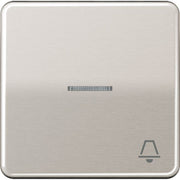 Jung - Abdeckung/Bedienelement für Installationsschalterprogramme Wippe Symbol KLINGEL pla CD 590 KO5K PT für beleuchtb.Taster