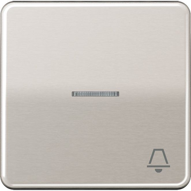 Jung - Abdeckung/Bedienelement für Installationsschalterprogramme Wippe Symbol KLINGEL pla CD 590 KO5K PT für beleuchtb.Taster