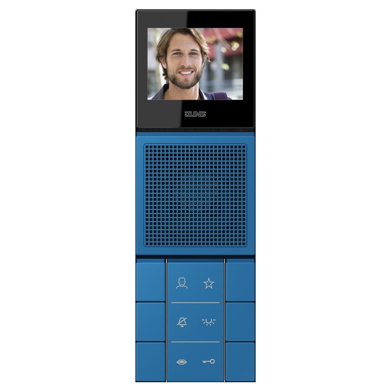 Jung - Innenstation für Türkommunikation SIB Video-Innenstation SI VI LC 627 211 LS 32030