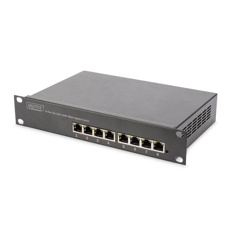 DIGITUS - Netzwerk-/Serverschrank Netzwerk-Set DN-10-SET-3-B 12HE,sw