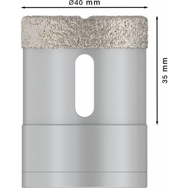 Bosch - Bohrer PRO Ceramic dry 2608599014 Trockenbohrkrone 40