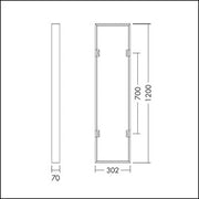 THORNeco - Mechanisches Zubehör/Ersatzteile für Leuchten Aufbaurahmen TECO SURFA #96701911