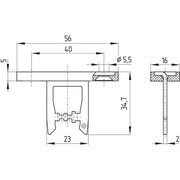 Schmersal - Einzelpositionsschalter Sicherheitsschalter AZ 16-12ZIB1-M16