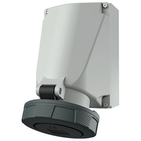 Mennekes - CEE-Steckdose (IEC 60309) Wanddose 2007A 63A,5p,7h,500V,IP67