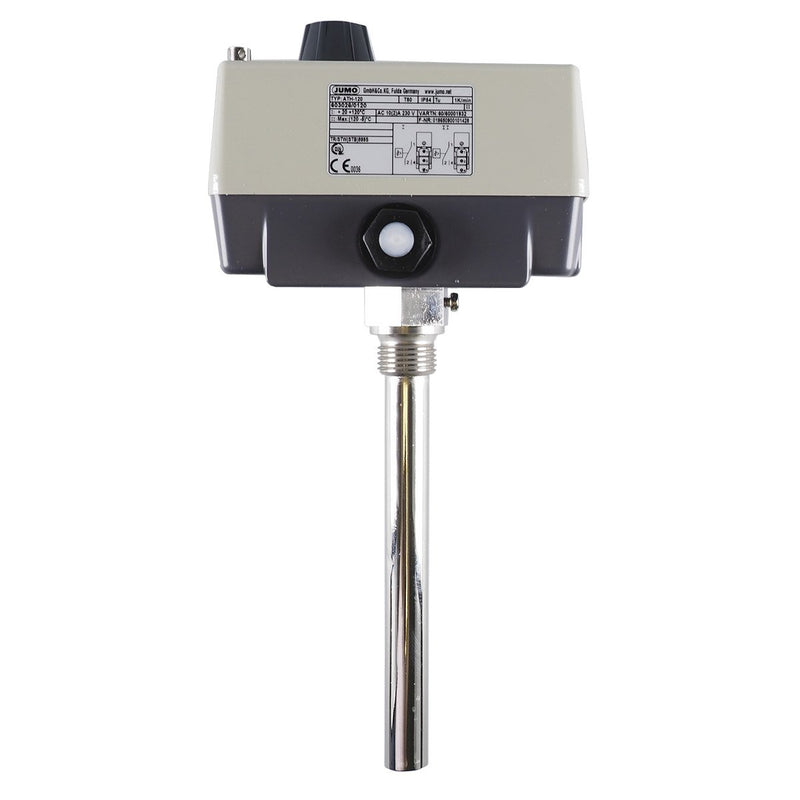Jumo - Temperaturschalter Doppelthermostat (TR/STB) 60001932 20-120°C, EB-L 150mm