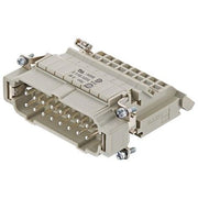 Harting - Kontakteinsatz für Rechtecksteckverbinder Stifteinsatz 09330164626 Han E AV, 16-pol.+PE