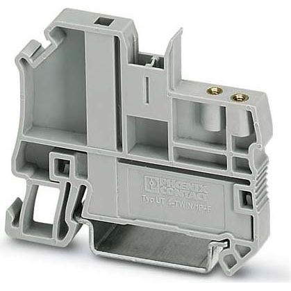 Phoenix Contact - Endklammer/-halter für Reihenklemme Schraubflansch UT 4-TWIN/ 1P-F − 50 Stück