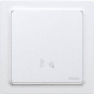 Eltako - Funksender Funk-Feuchte-Temp.sensor FFT55B-wg reinweiß glänzend