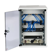 EFB-Elektronik - Netzwerkgehäuse Wandgehäuse WGB-1009GR.30-SET1 Set 10Zoll 9HE