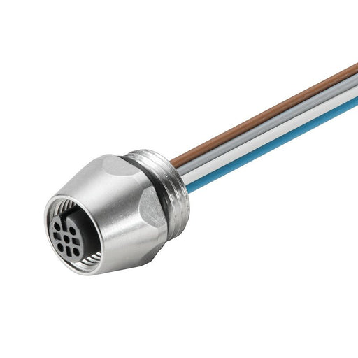 Weidmüller - Rundsteckverbinder, Einbau (mit Leitung) Leitung Sensor Aktor Ver. SAIE #1814890000 M12B-5-0,5M-PG9 − 1 Stück by
