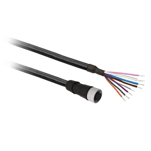 Telemechanique Sensors - Konfektioniertes Sensor-Aktor-Kabel Verbindungskabel XZCP29P12L10 M12-Buchse 10m