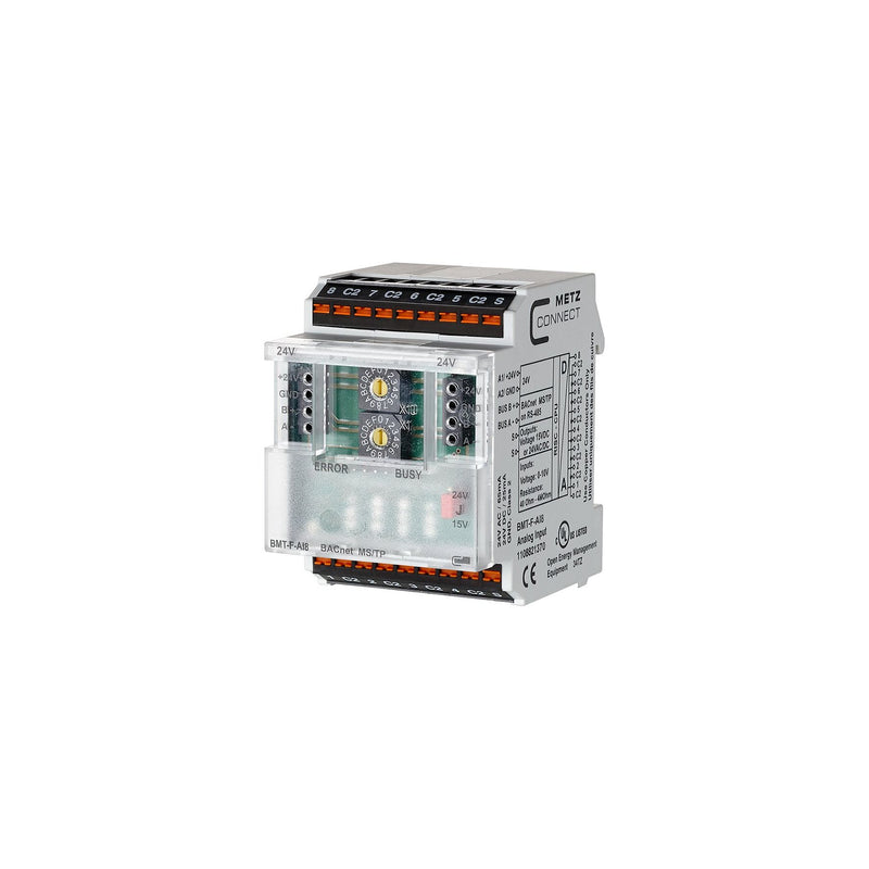 Metz Connect - Bussystem-Analogeingang BMT-F-AI8 BACnet MS/TP 1108821370
