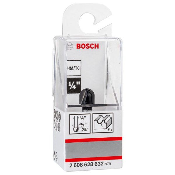 Bosch - Fräser PRO Hohlkehlfräser, R 2608628632 3/16