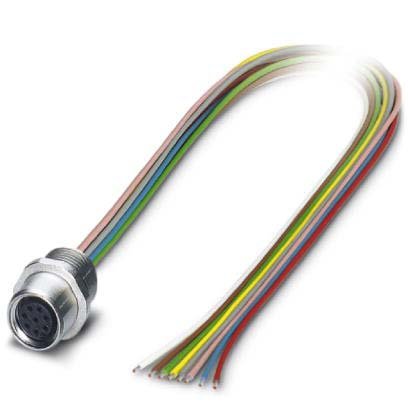 Phoenix Contact - Rundsteckverbinder, feldkonfektionierbar (Industriesteckverbinder) Einbausteckverbinder SACC-E-M8FS-#1424231